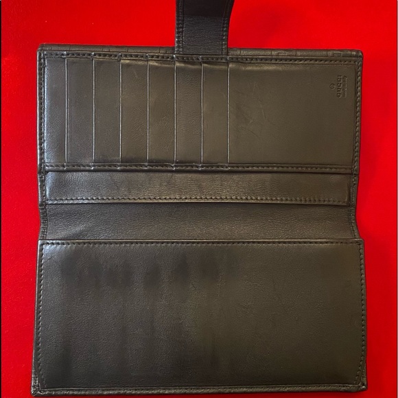 ♥️♥️SOLD♥️♥️ Black Guccissima Leather Embossed - Picture 2 of 12